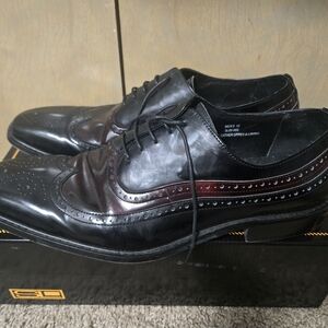 Men's Black and Brown Dress Shoes